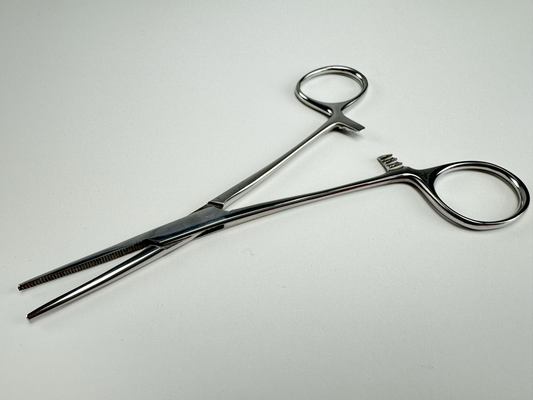 Mosquito Straight Hemostat with Lock